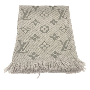 Pre-Loved Louis Vuitton Logomania Wool Scarf